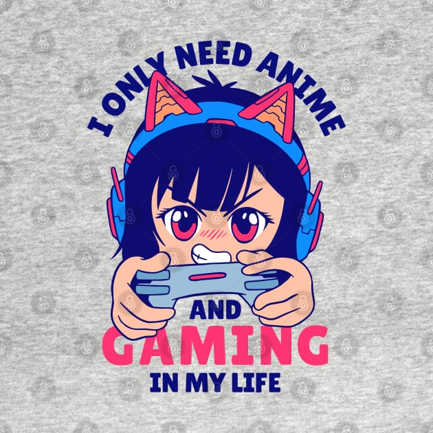 Anime and Gaming for Life by machmigo